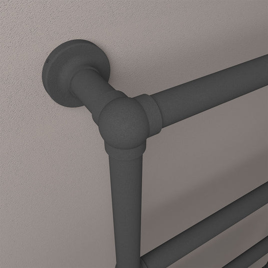 Eastbrook Kennet 700 x 500mm Dry Element Towel Rail Matt Anthracite | 47.0043
