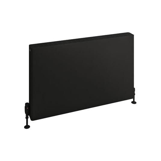 Eastbrook Keynsham Type 22 600 x 1000mm Panel Radiator with Flat Designer Cover Matt Black | 25.7014