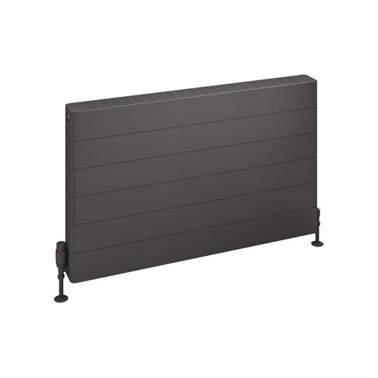 Eastbrook Keynsham Type 22 600 x 1000mm Panel Radiator with Lined Designer Cover Matt Anthracite | 25.7025