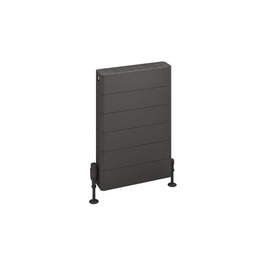 Eastbrook Keynsham Type 22 600 x 400mm Panel Radiator with Lined Designer Cover Matt Anthracite | 25.7022