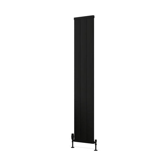 Eastbrook Kingswood 1800 x 310mm Slimline Aluminium Radiator Matt Black | 86.0530