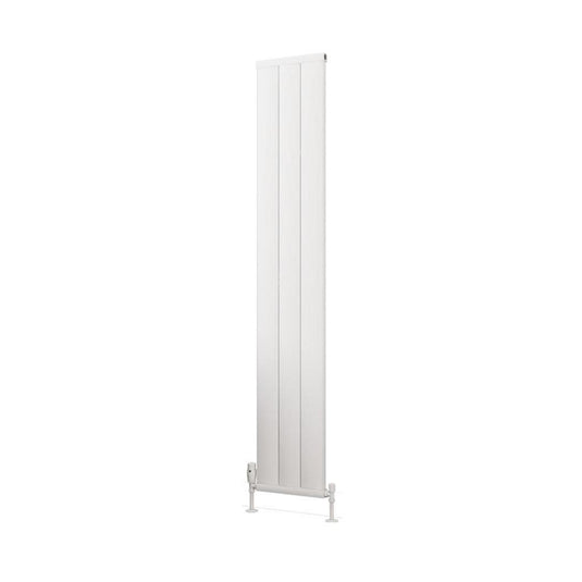 Eastbrook Kingswood 1800 x 310mm Slimline Aluminium Radiator Matt White | 86.0522