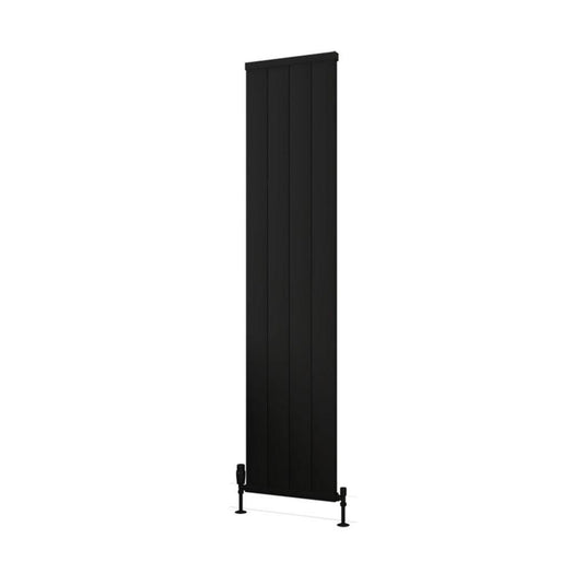 Eastbrook Kingswood 1800 x 410mm Slimline Aluminium Radiator Matt Black | 86.0531