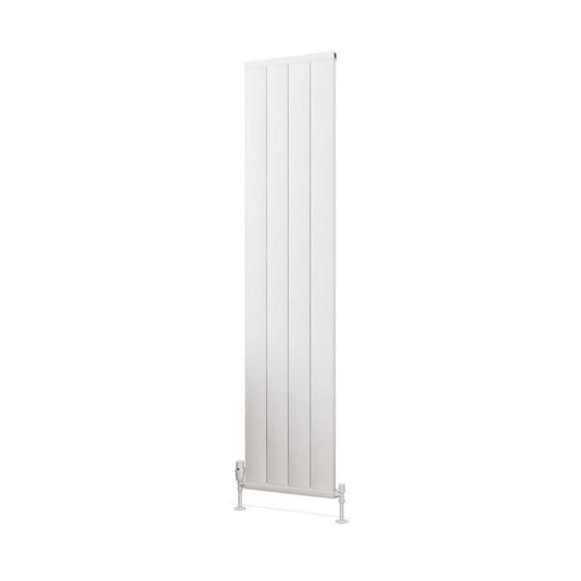 Eastbrook Kingswood 1800 x 410mm Slimline Aluminium Radiator Matt White | 86.0523