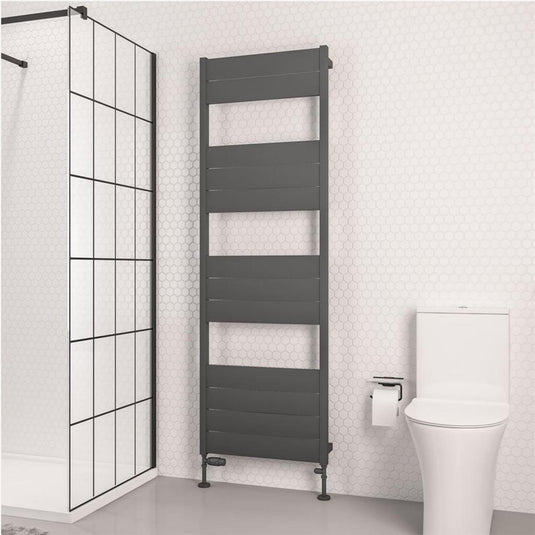 Eastbrook Kingswood 1820 x 600mm Slimline Aluminium Towel Rail Matt Anthracite | 86.0566
