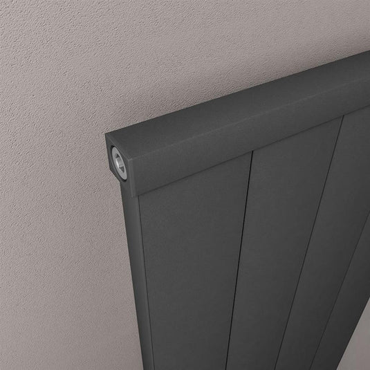 Eastbrook Kingswood 600 x 1010mm Slimline Aluminium Radiator Matt Anthracite | 86.0545