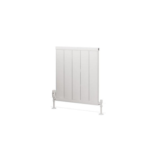 Eastbrook Kingswood 600 x 510mm Slimline Aluminium Radiator Matt White | 86.0535