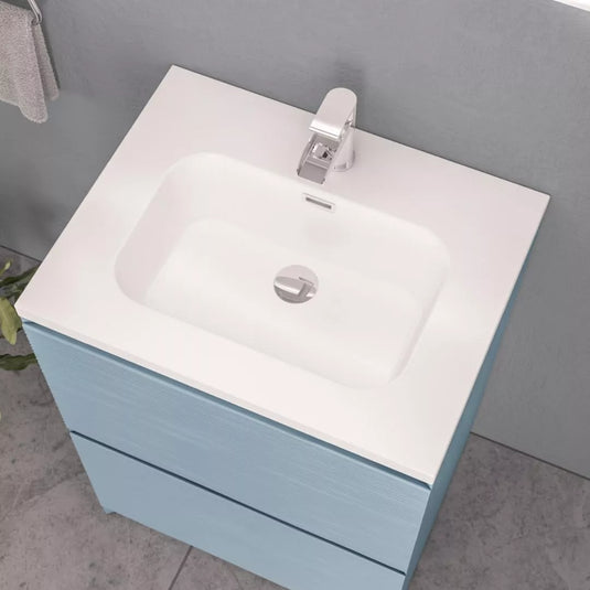 Eastbrook Langley 60cm Floorstanding Vanity Unit Harbour Blue | 120.1011 - Envy Bathrooms Ltd