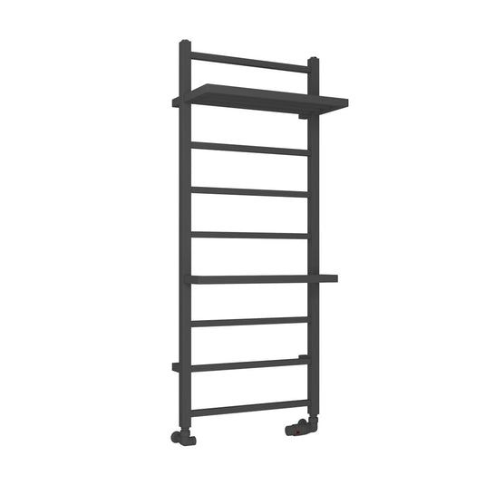 Eastbrook Launton Designer Towel Rail 1200mm x 500mm Matt Anthracite | 61.0064