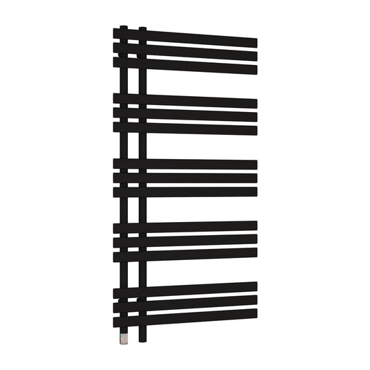 Eastbrook Loddon 1200 x 600mm Dry Element Towel Rail Matt Black | 47.0038