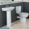 Eastbrook Loire Full Pedestal For 530mm Basin | White  | 75.0004