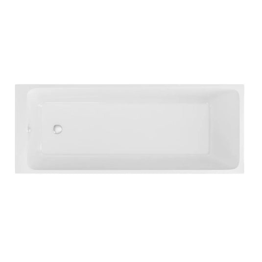 Eastbrook Malin 1800 x 800 x 440mm Single Ended Bath White | 42.0070 - Envy Bathrooms Ltd