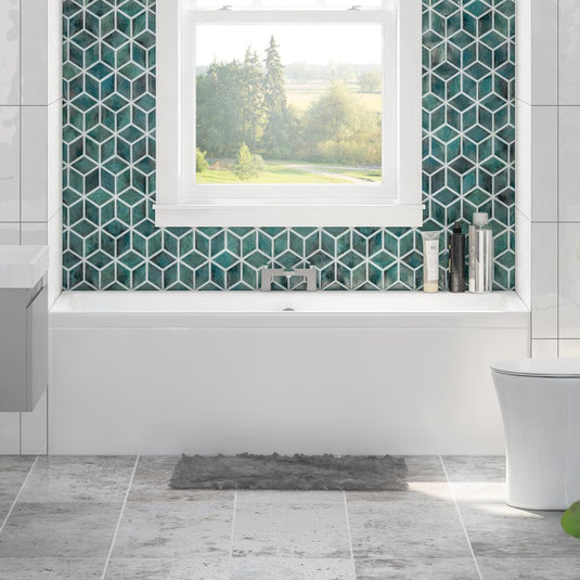 Eastbrook Malin Double Ended 1750 x 750mm  (5mm) Bath White | 42.0076