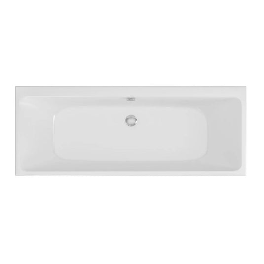 Eastbrook Malin Double Ended Beauforte Bath 1800 x 800mm White | 42.1079 - Envy Bathrooms Ltd