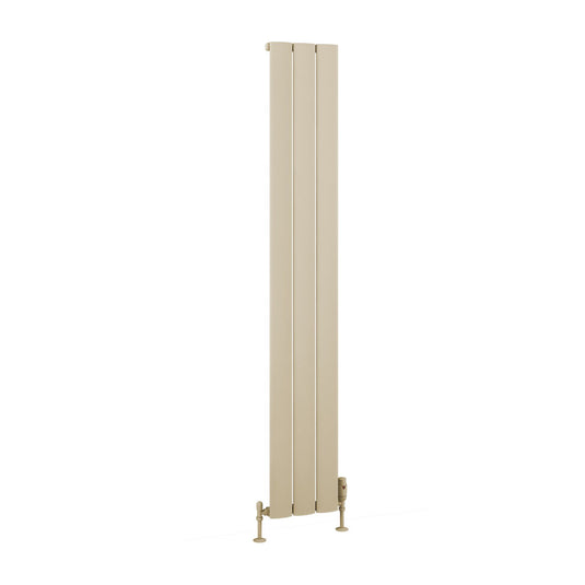 Eastbrook Malmesbury 1800 x 280mm Aluminium Radiator Matt Cappuccino | 89.0478