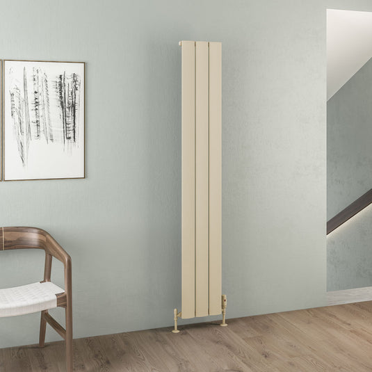 Eastbrook Malmesbury 1800 x 280mm Aluminium Radiator Matt Cappuccino | 89.0478