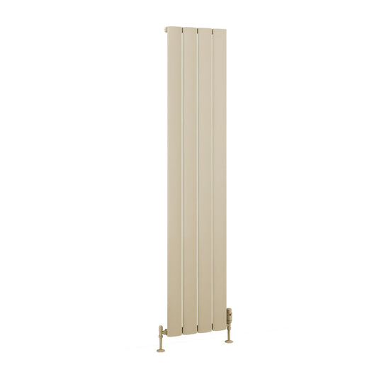 Eastbrook Malmesbury 1800 x 375mm Aluminium Radiator Matt Cappuccino | 89.0479