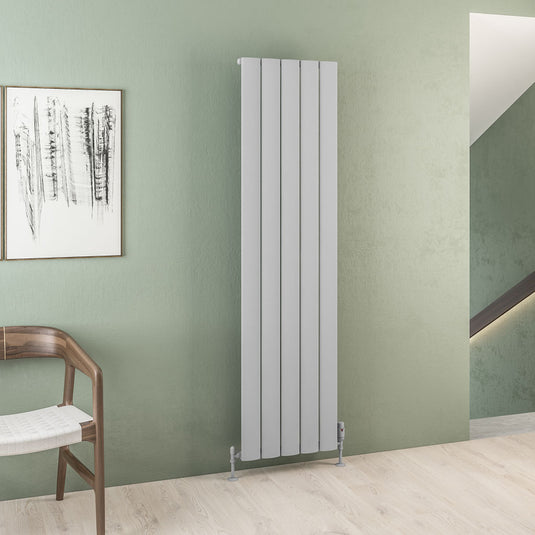 Eastbrook Malmesbury 1800 x 470mm Aluminium Radiator Matt Grey | 89.0282