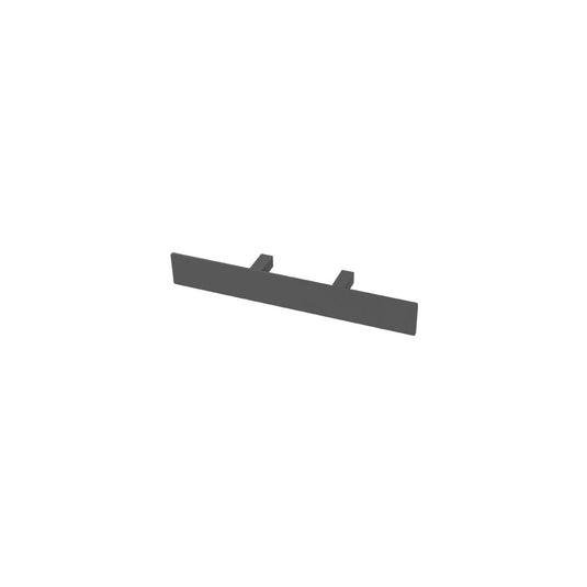 Eastbrook Malmesbury 280mm Flat Style Towel Hanger Matt Anthracite | 89.0310