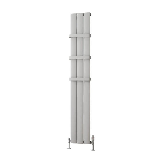 Eastbrook Malmesbury 280mm Flat Style Towel Hanger Matt Grey | 89.0302