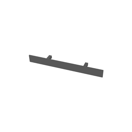 Eastbrook Malmesbury 375mm Flat Style Towel Hanger Matt Anthracite | 89.0311
