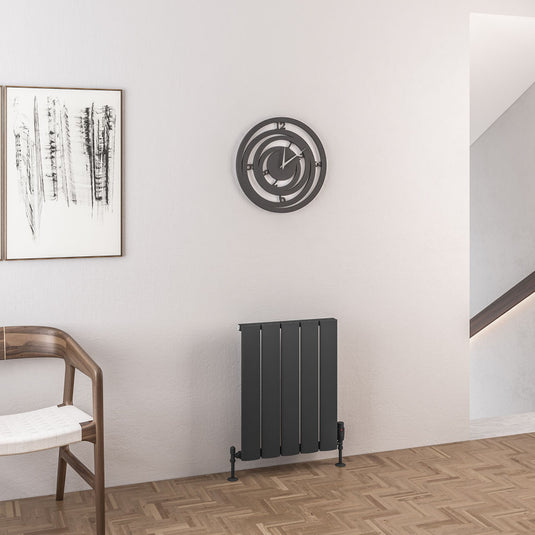 Eastbrook Malmesbury 600 x 470mm Aluminium Radiator Matt Anthracite | 89.0155