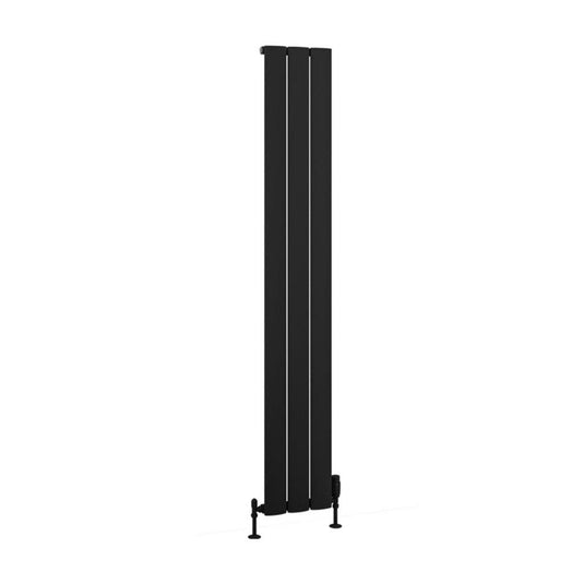 Eastbrook Malmesbury Aluminium Radiator 1800x280mm Matt Black | 89.1754
