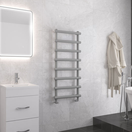 Eastbrook Marlow 1150 x 500mm Towel Rail Matt Grey | 89.0514