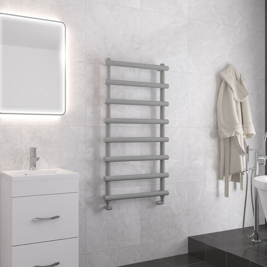 Eastbrook Marlow 1150 x 600mm Towel Rail Matt Grey | 89.0515