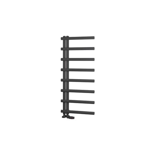 Eastbrook Marlow E-Style 1150 x 500mm Towel Rail Matt Anthracite | 89.0815