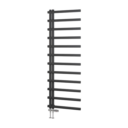 Eastbrook Marlow E-Style 1750 x 600mm Towel Rail Matt Anthracite | 89.0818