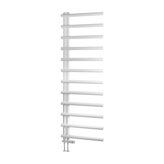 Eastbrook Marlow E-Style 1750 x 600mm Towel Rail Matt White | 89.0812