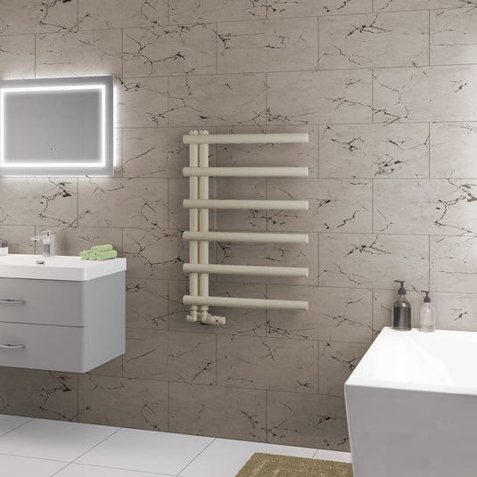 Eastbrook Marlow E-Style 850 x 600mm Towel Rail Matt Cappuccino | 89.0826