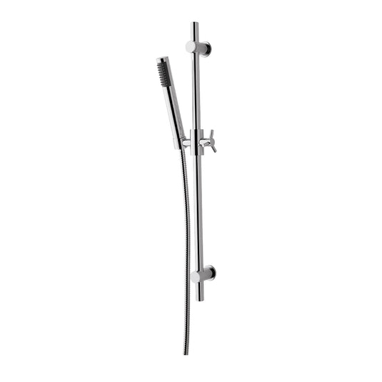 Eastbrook Memphis Sliding Shower Rail Kit Chrome | 56.2021
