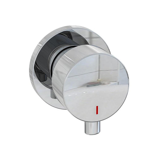 Eastbrook Meriden 3 Tap Hole Wall Mounted Basin Tap Set Chrome | 98.2047