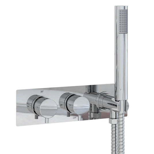 Eastbrook Meriden Two Way Thermostatic Shower Valve Hand Set Chrome | 98.2067