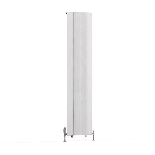 Eastbrook Mersey 1800 x 375mm Aluminium Radiator Matt White | 41.0450