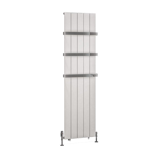 Eastbrook Mersey 1800 x 470mm Aluminium Radiator Matt White | 41.0451