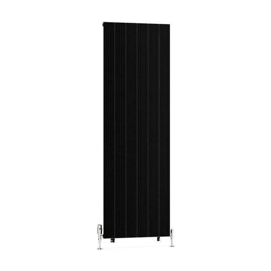 Eastbrook Mersey 1800 x 565mm Aluminium Radiator Matt Black | 41.0462