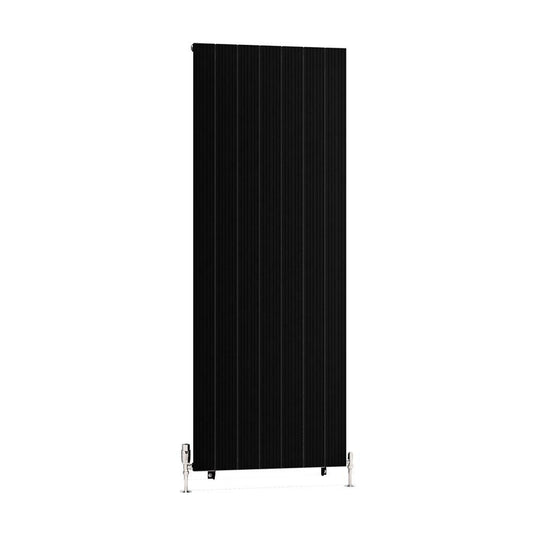 Eastbrook Mersey 1800 x 660mm Aluminium Radiator Matt Black | 41.0463