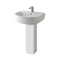 Eastbrook Metro 550mm Slim Rim Basin White | 26.0095