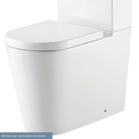 Eastbrook Metro Short Projection Soft Close Seat White | 26.0105