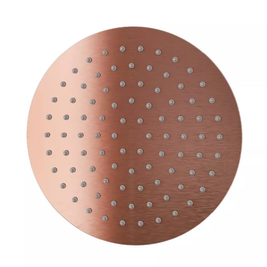 Eastbrook Modern Round Overhead Shower Head Brushed Bronze | 60.2019 - Envy Bathrooms Ltd