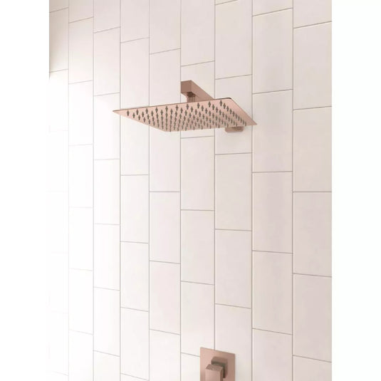 Eastbrook Modern Square Shower Head Brushed Bronze | 60.2020 - Envy Bathrooms Ltd