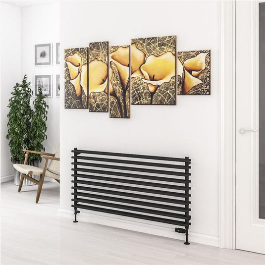 Eastbrook Murano 600 x 1200mm Radiator Matt Black | 89.0920