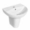Eastbrook Osterley 450mm Basin 1TH White | 26.0275