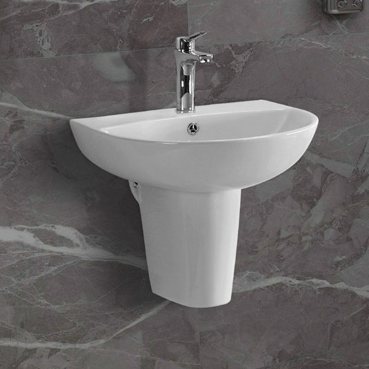 Eastbrook Osterley 500mm Basin 1TH White | 26.0274