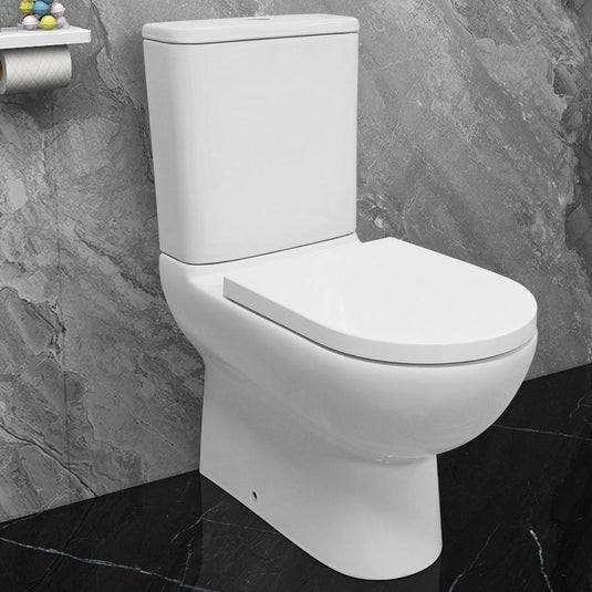 Eastbrook Osterley Back To Wall Close Coupled Eco Vortex Pan White | 26.0272