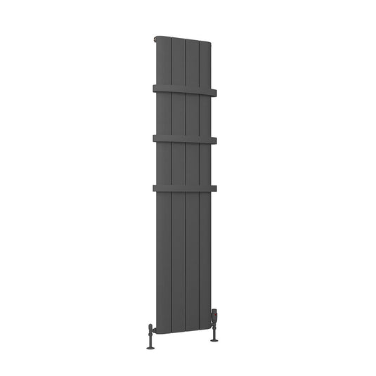 Eastbrook Peretti 1800 x 375mm Aluminium Radiator Matt Anthracite | 86.0057