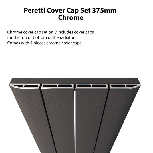 Eastbrook Peretti 375mm Cover Cap Set Chrome | 86.0126